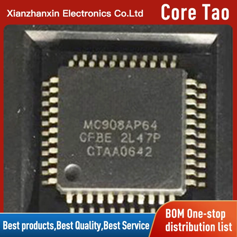 

Микроконтроллер MC908AP64CFBE MC908AP64 QFP44