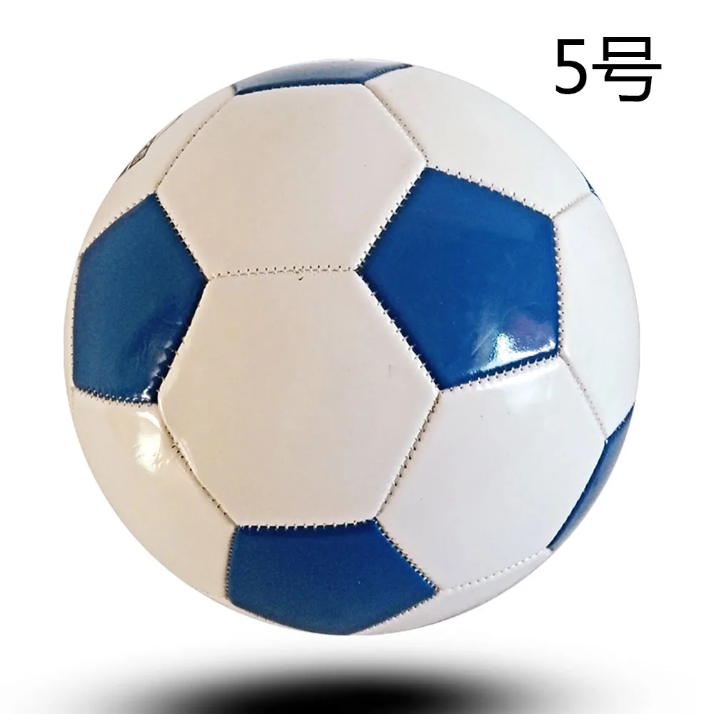 Top Blue Soccer Training Ball Official Size 4 Premier Seamless Goal Team Match Balls Children