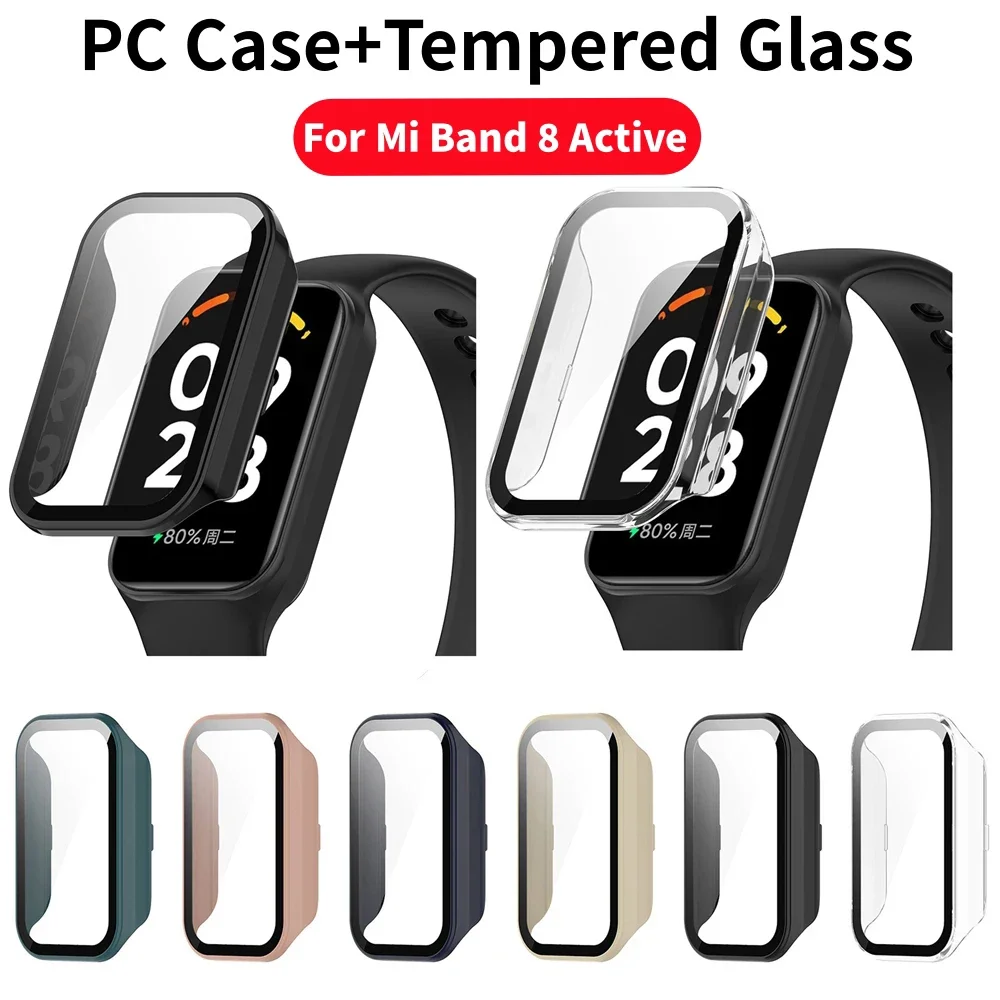 Tempered Glass Full-Cover Screen Protector and Bumper Case