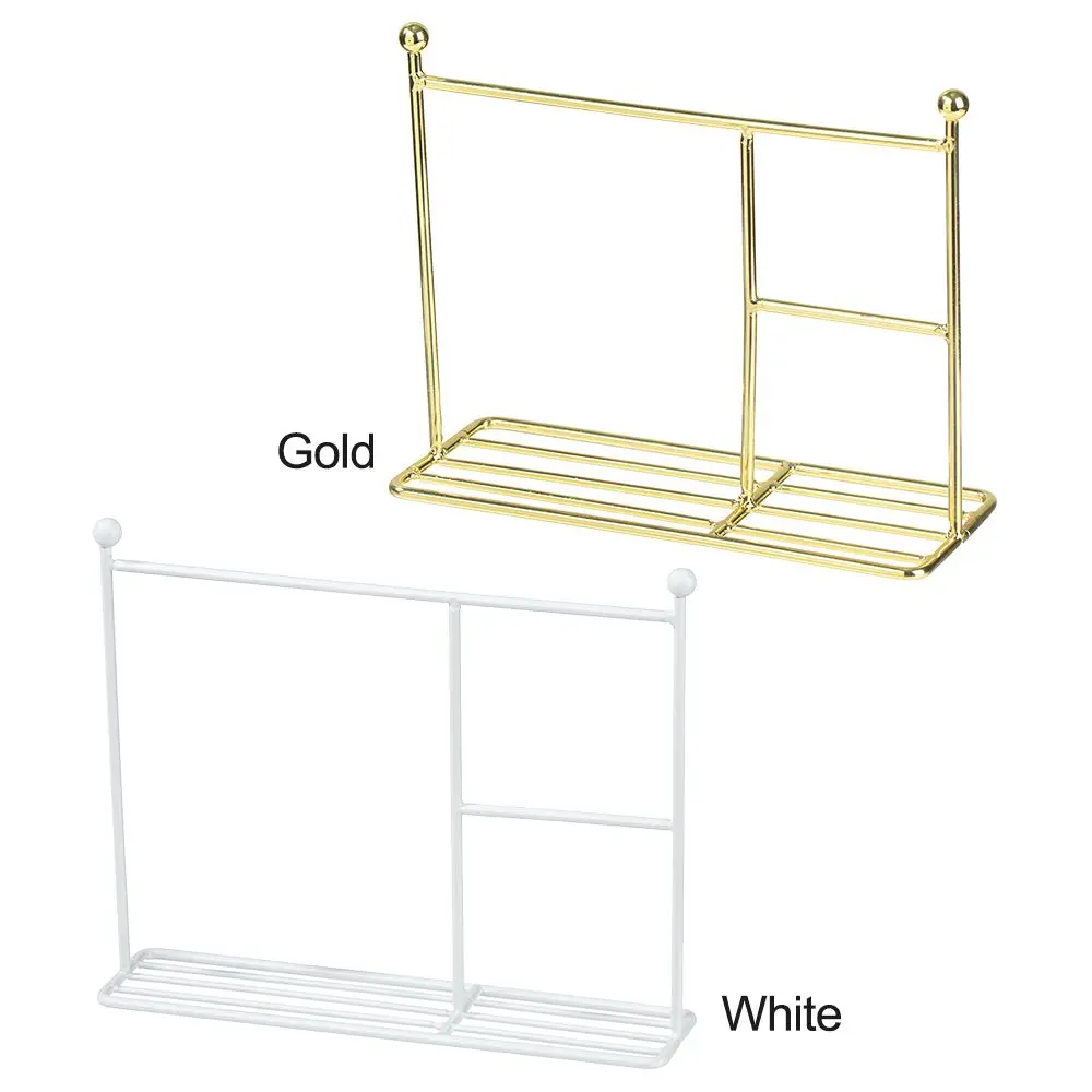 Creative Doll Clothes Rack Miniature Clothes Hangers Garment Organizer Kids Toy Gifts Dolls Accessories
