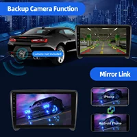 Autoradio ESSGOO Android 14 9" 4+64G 2DIN pour Audi TT MK2 8J 2006-2014 Carplay Sans Fil Android Auto GPS Navigation Bluetooth FM Wifi Mirror Link Lecteur Multimédia Vidéo Écran Tactile Unité Centrale 5