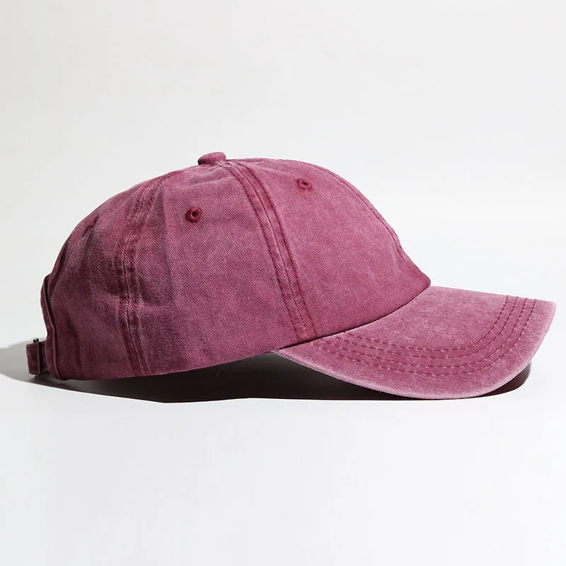 Baseball Cap Sunhat Vintage Ponytail Washed Adjustable Snapback Women Spring Summer Outdoor Sport Running baseball cap sun hat