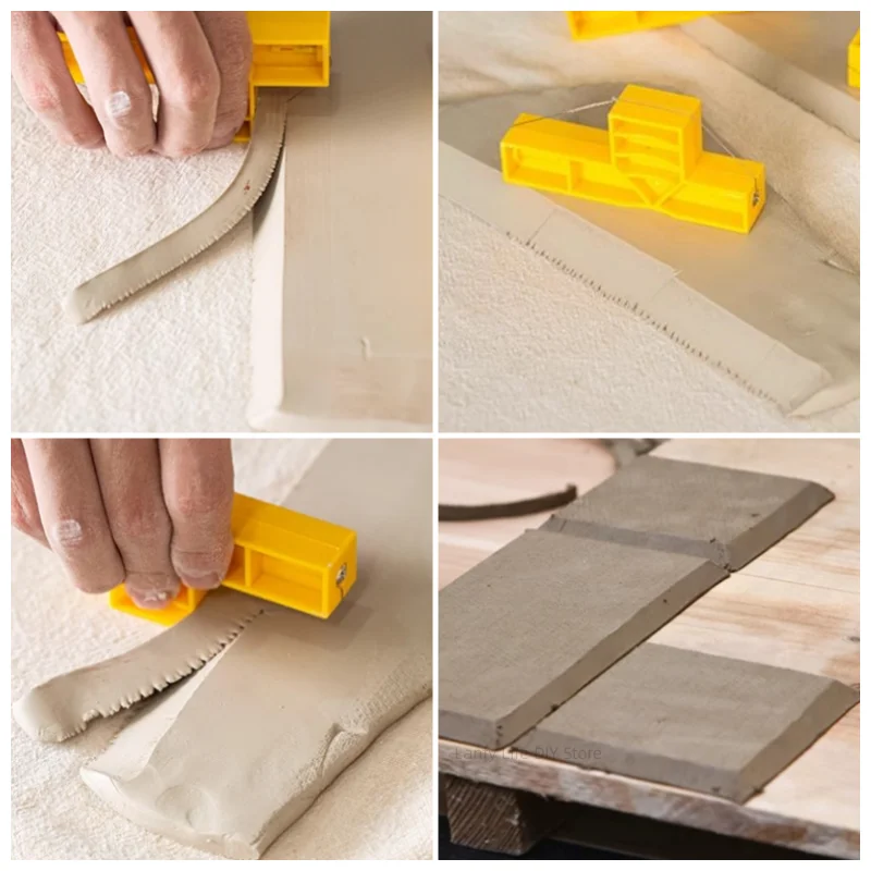 1 Pce Outil De Coupe D'Angle Et Coupe-Bordure En Fil Pour Poterie Céramique Et Sculpture Petit