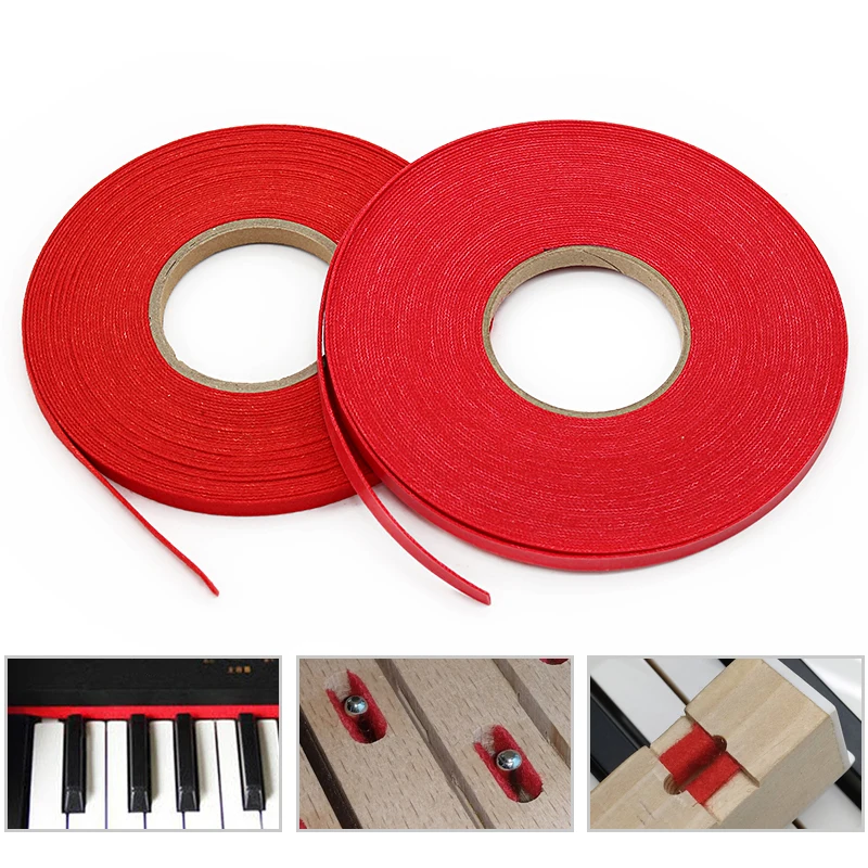 

Piano Tuning Tool Piano parts 015 keyhole hot-melt adhesive tape red carpet fittings