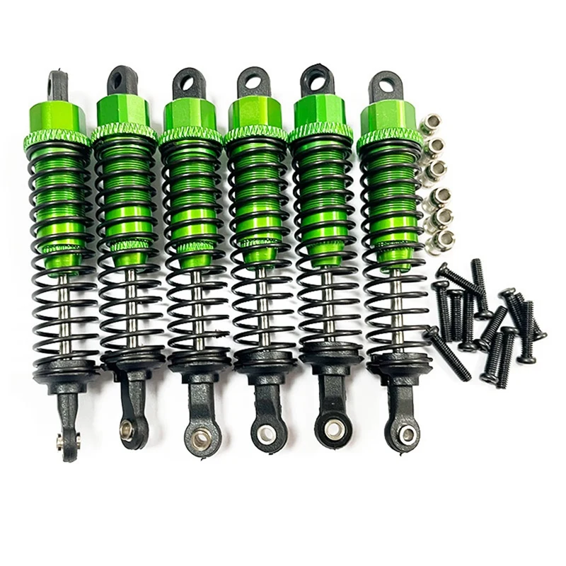 

FBIL-6Pcs металлический масляный амортизатор для HOSIM XINLEHONG XLH 9125 9155 9156 1/10 1/12 обновленные детали для радиоуправляемых автомобилей аксессуары