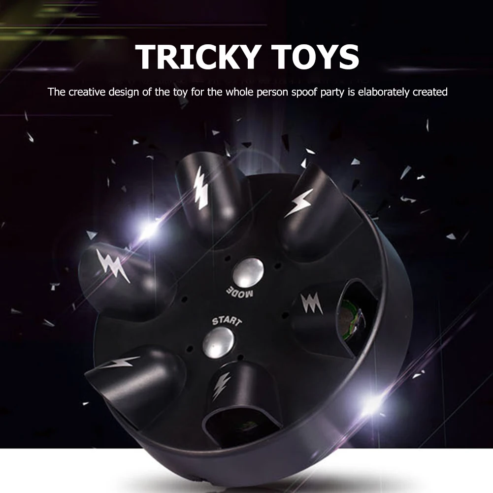 Stress Relief Toys Electric Micro Lie Detector Toy Tabletop Decompression Games Battery Powered Plastic Multiperson Safety Voltage Adult Party