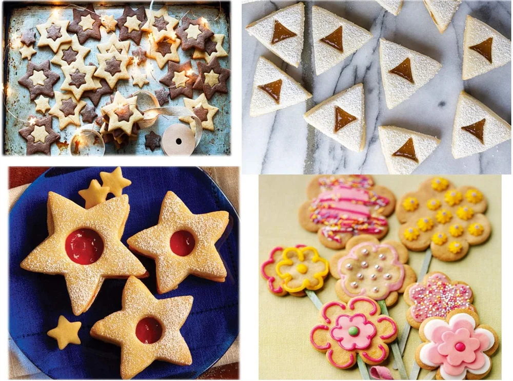 30pcs Stainless Steel Cookie Cutter Set – Includes various shapes for DIY fondant, cake... - SKU PCB12819 - UGI Packaging