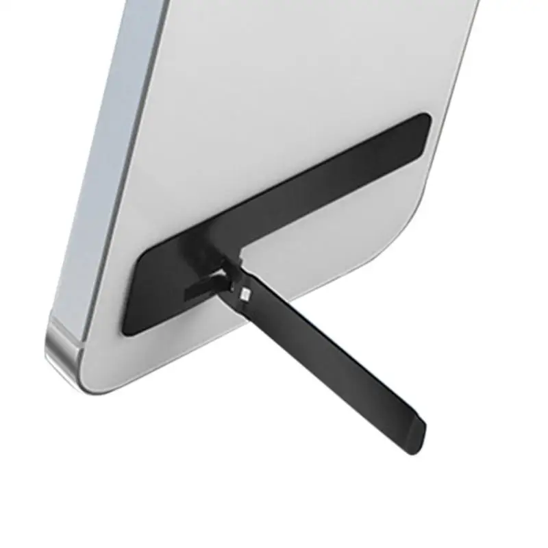 Desktop Phone Stand Invisible Folding Table Phone Holder Mini Smartphone Stand Flat Bar Shape Self-adhesive Phone Holder Gadgets