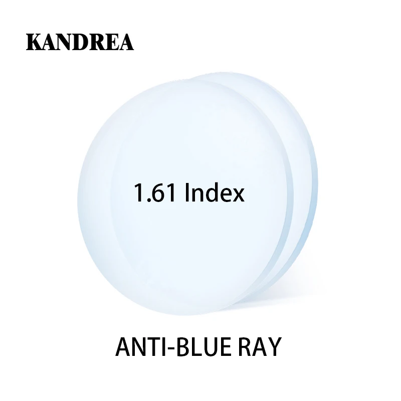 1.56 1.61 1.67 Anti Blue Light Prescription CR-39 Resin Aspheric Glasses Lenses