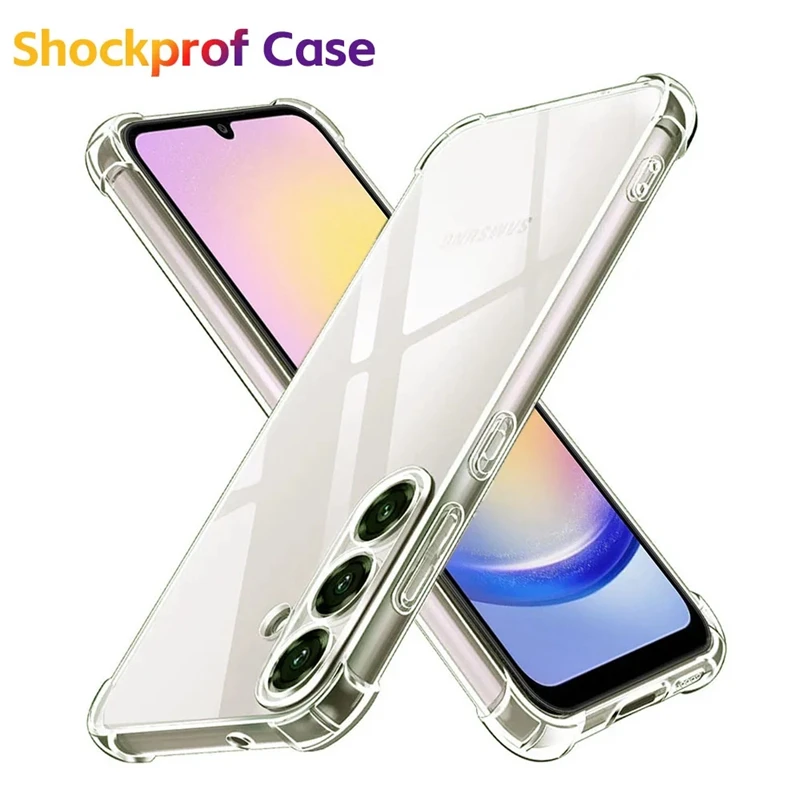 Soft Silicone Clear Phone Case - Durable Transparent Back Cover