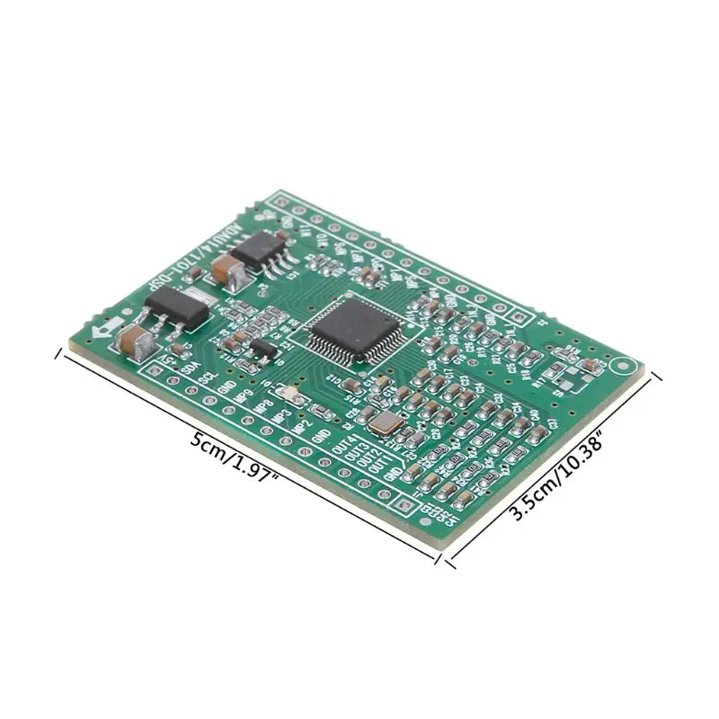 Placa Aprendizagem Adau1401 Dspmini Áudio 28 56 Bits Adequado para Placa Aprendizagem Adau1401 Adau1701 Atualizada - Image 2