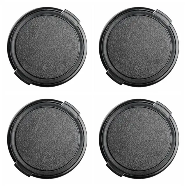 Filters Front Cap Camera Lens Cap Dustproof Cover Side Pinch Lens Cover Hemp Face Lens Cap 37mm 40.5mm 49mm