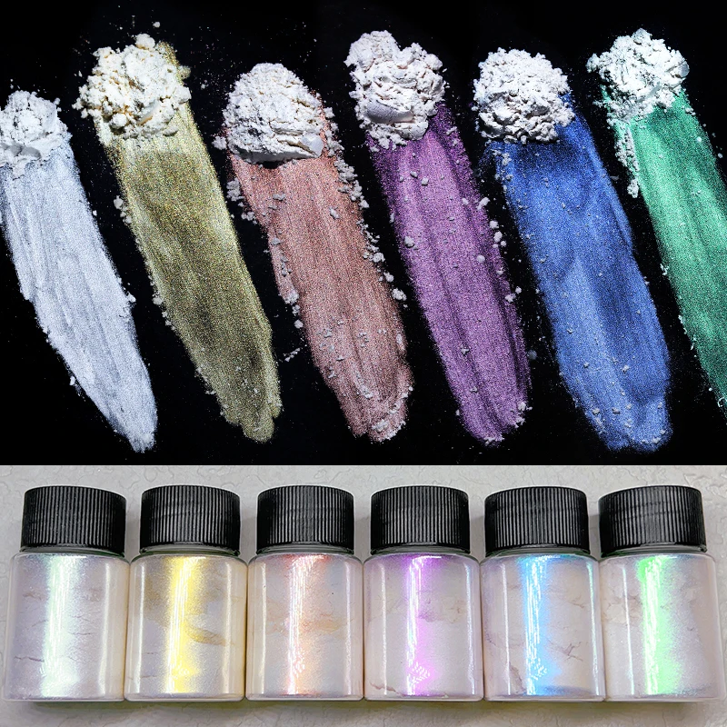 10g Pearl Aurora Nail Powder for Manicure