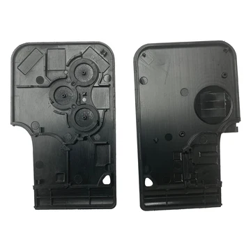 Okey Remote Car Key Shell Cover Case per Renault Clio Logan Megane 2 3 Koleos Scenic Car Key Cover con piccola chiave 3 pulsanti - Okey Remote Car Key Shell Cover Case per Renault Clio Logan Megane 2 3 Koleos