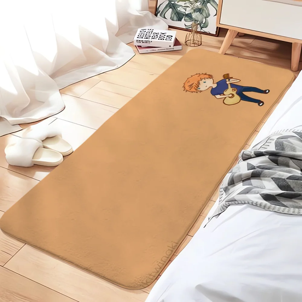 

Ed Sheeran Hallway Carpet for Bedroom Mats Entrance Door Mat Home Decoration Cute Room Decor Balcony Prayer Rug Rugs Bath Foot