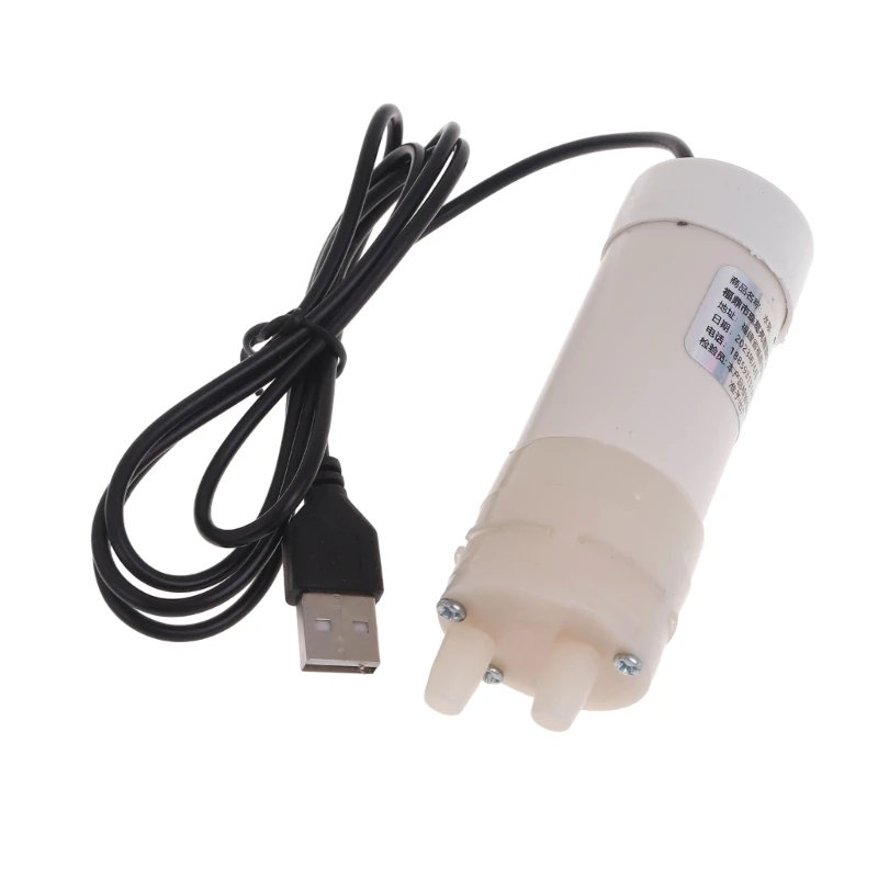 5V USB Mini Water Cooling 4L/min Self-priming for Fish Water Dispenser Circulating Craft Fountain H8WD