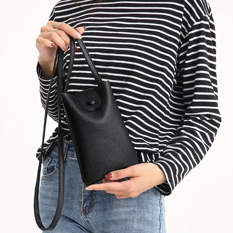 

Casual Woman Mobile Phone Bag Crossbody Solid Color Small Shoulder Bag Hasp Summer Designer Bag Ladies Clutch Bags and Purses