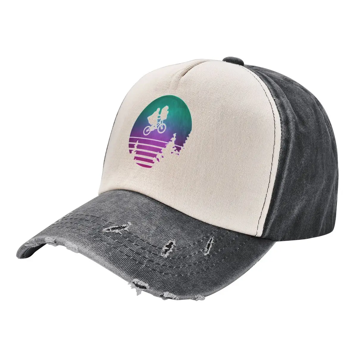 

Vaporwave E.T. Baseball Cap Ball Cap dad hat Icon Hats For Men Women's