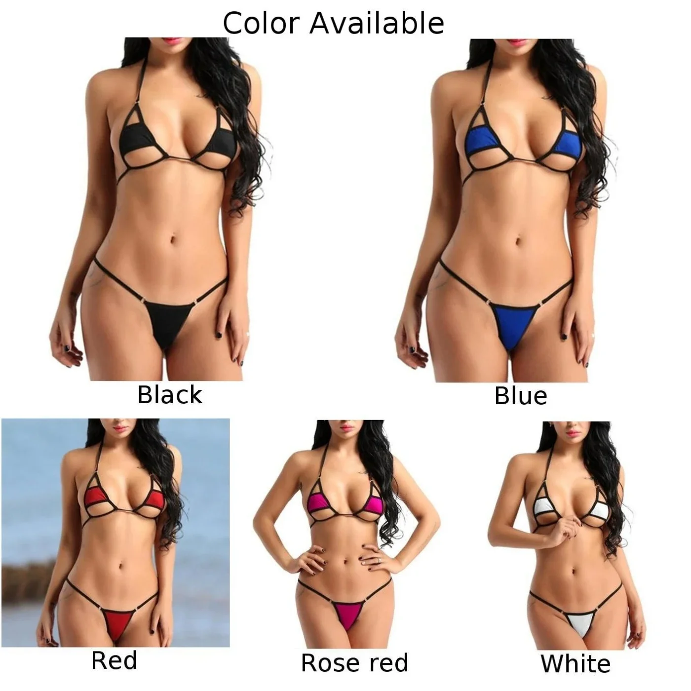 Exotic Swimwear Sexy Lingerie Swimwear For Holiday For Vacation Moderate Elasticity Regular Length Sleeveless