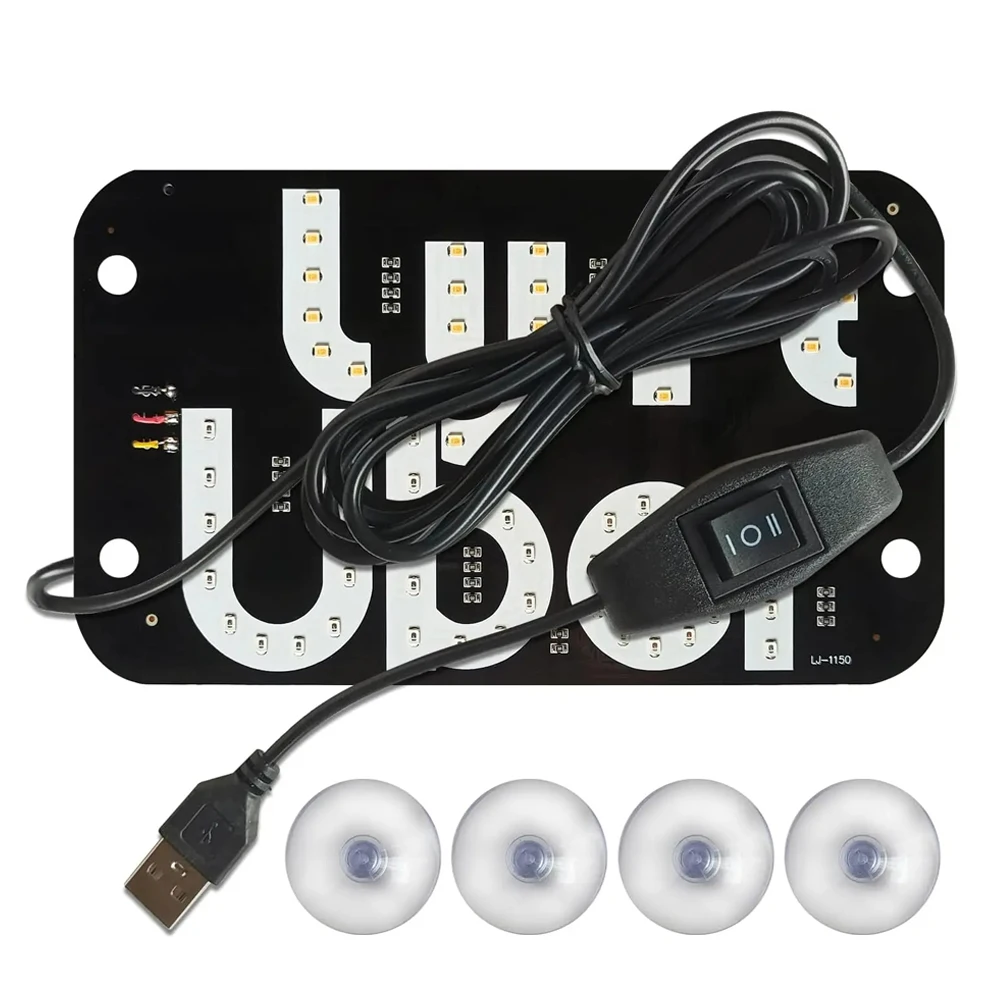 Знак такси для лобового стекла USB-коннектор подходит для супер/Lyft