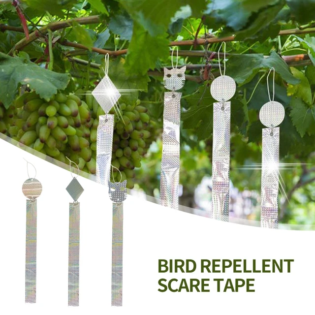Madárgátló Rátahasznos Szalag Lézer Fényvisszaverő Függő Madár Ijesztő Szerszám Erkély Orchard Kerti Madárcsökkentő Kártevőirtó Kontroll