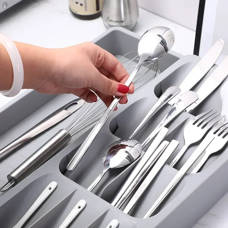 Kitchen Storage Tray Kitchen Organizer and Storage Container Cutlery Organization Home Garden Cutlery Tray storage tray kitchen tray