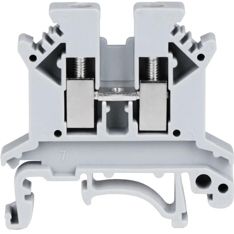 Din Rail Terminal Block 10Pcs UK-2.5B Wire Electrical Conductor Universal Connector Screw Connection Strip 2.5mm&sup2; wire connectors din rail terminal block