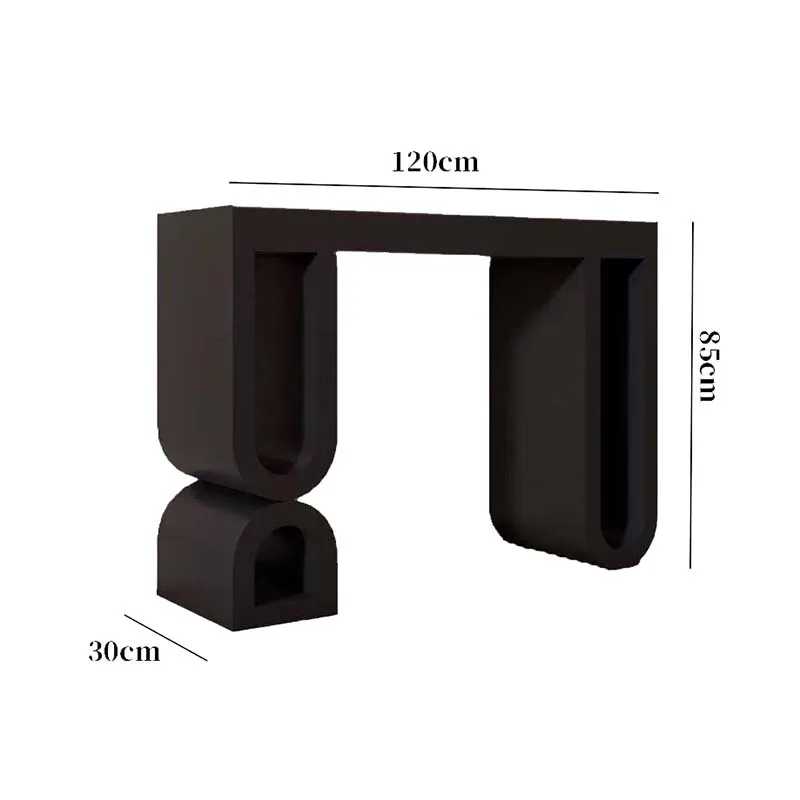 Consolle di bellezza in stile nordico Consolle da soggiorno italiano di lusso moderno per mobili consolle da ingresso per corridoio - immagine 2