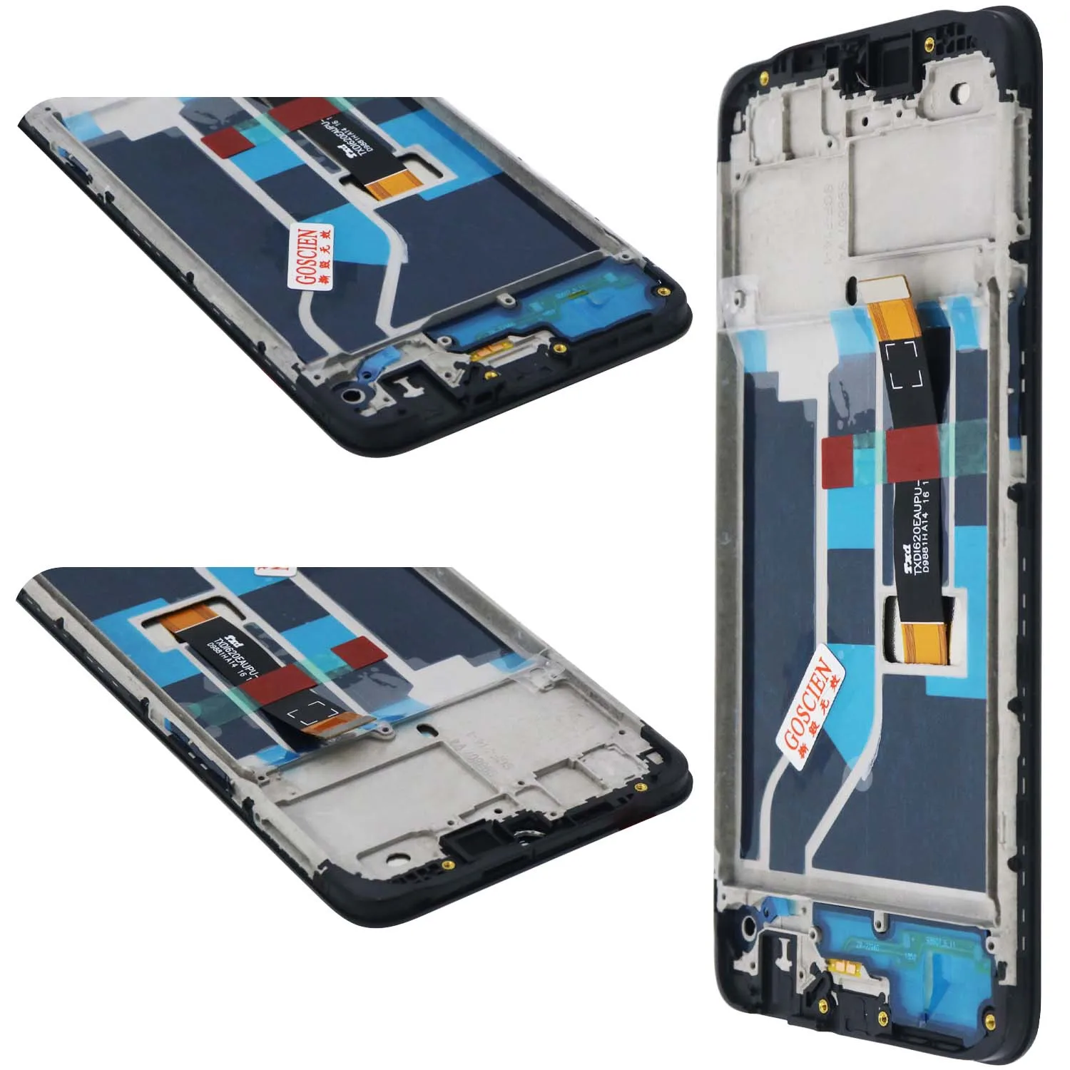 OPPO A7 / AX7 LCD 디스플레이 터치 스크린 패널 디지타이저 어셈블리 교체, OPPO A7 CPH1901, CPH1903 LCD, 6.2 인치