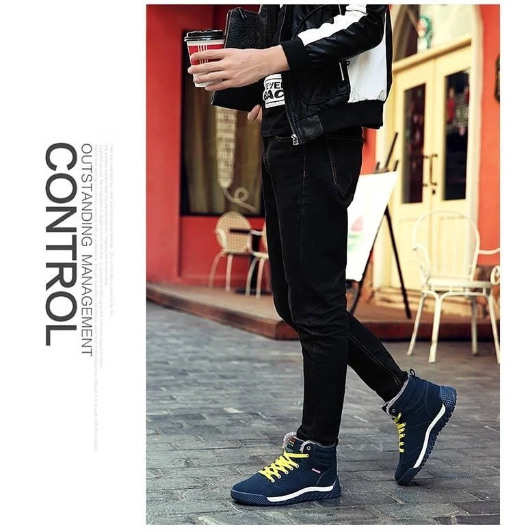 Bild 18.jpg Cozy Winter Men's Snow & Hiking Boots: Plush. Warm. Non-slip - true deals club