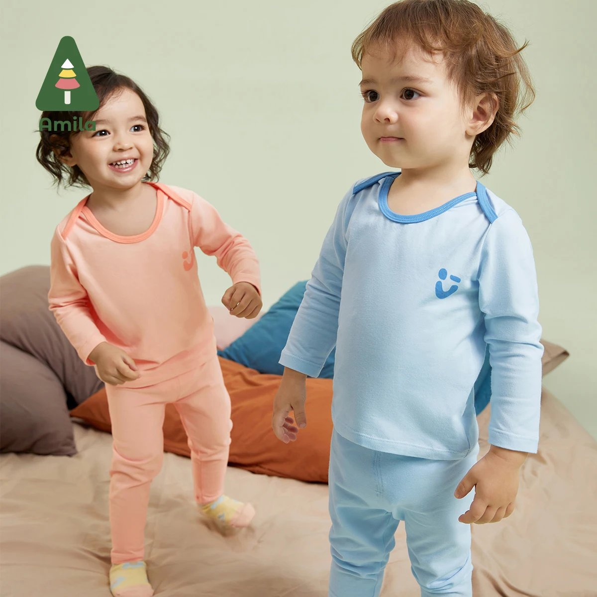 Baby Underwear Set Autumn Boys Girls Cotton