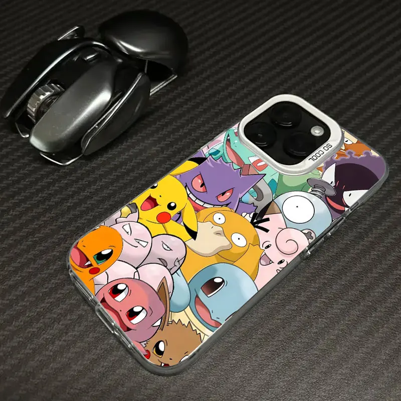Japanese Anime P-Pokemons Shockproof Phone Case - Stylish Protective Cover