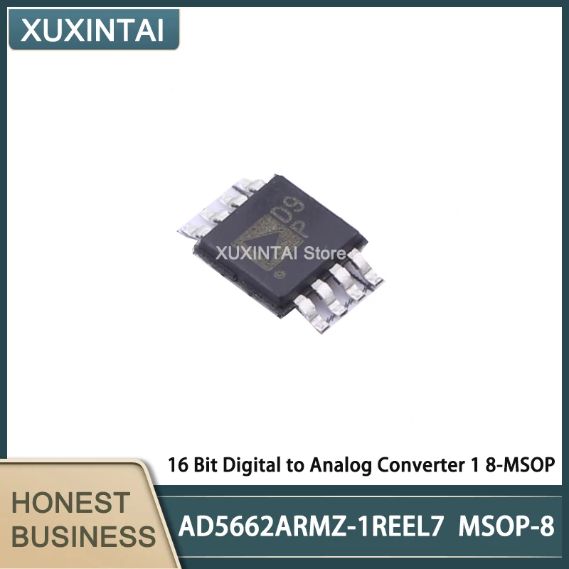 

5 шт./партия, новинка, оригинальный цифровой аналоговый конвертер AD5662ARMZ, 16 бит, 1 8-MSOP