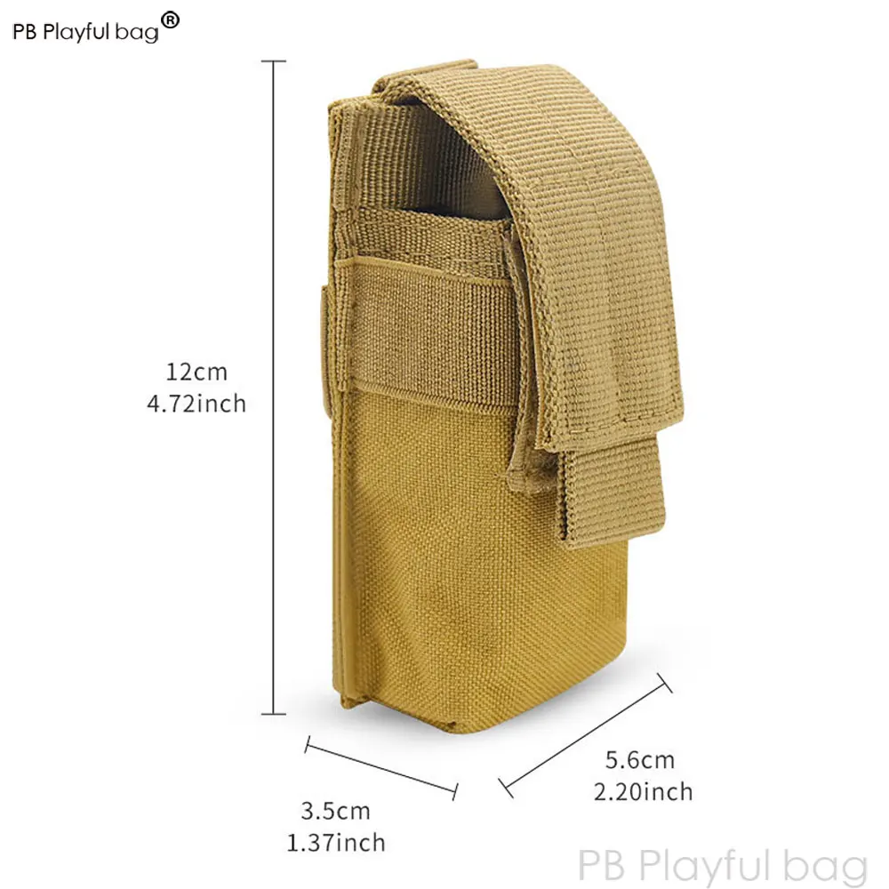 【100%-New】 Outdoor Model M5 Tactical Flashlight Bag Tool Waist Pack Nylon Game Toy Accessories Sports Equipment QG539.
