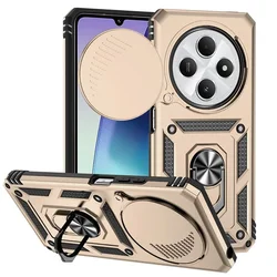 Armor Protection Contre les Chocs Couvre Lentille Avec Support Magnétique Anneau de Téléphone – Protection Améliorée