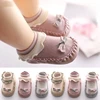 Fall Winter 0-2 Year Old Baby Socks Cute 3D Cartoon Doll Sock Warm Cute Socks Baby Girl Boy Sock Bow tie anti slip socks 1