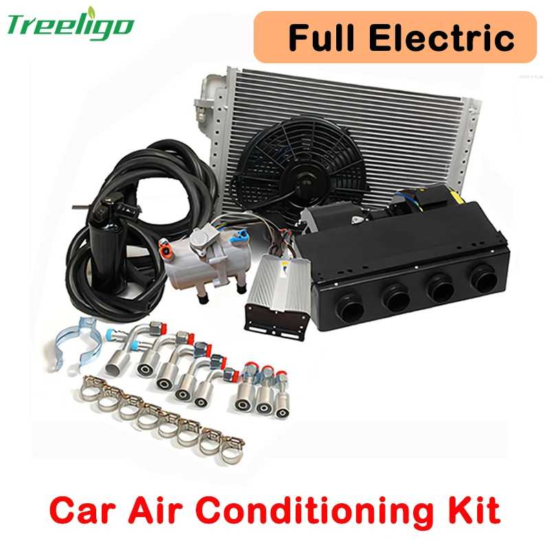 Auto Air Conditioner System Universal Under Dash Evaporator 12 Volt Ac Compressor Repair Kit Buy