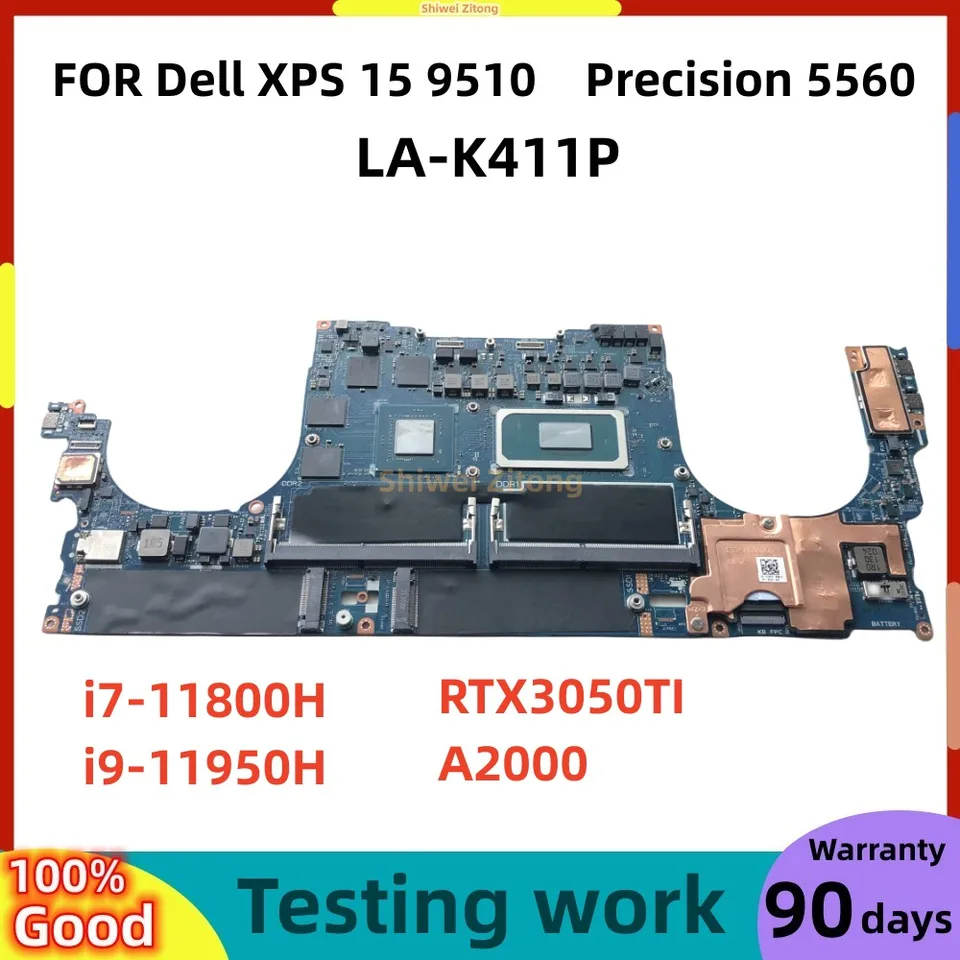 GDP51 GDB51 LA-K411P FOR Dell Precision 5560 XPS 15 9510 Laptop
