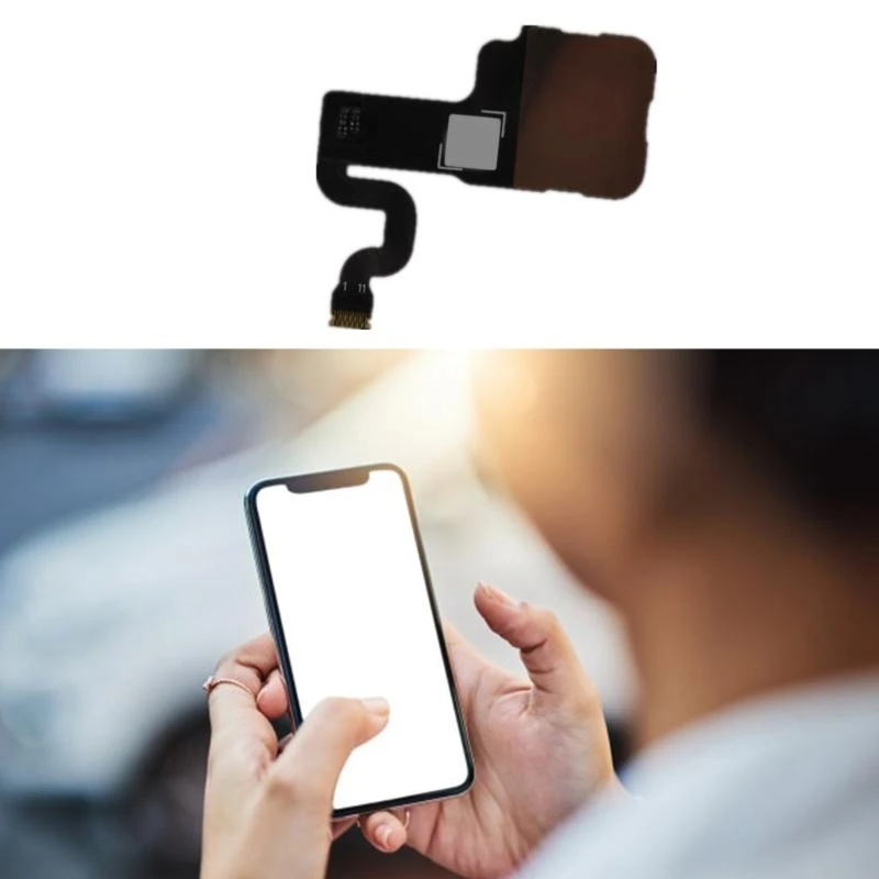Fingerprint Button Cable Repair Part for 8 Phone Fingerprint Sensors Cable Easy Installation H8WD