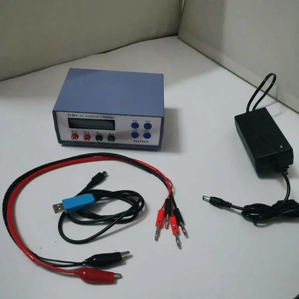 EBC-A05+ DC Electronic Load & Charger | Battery Capacity Tester Power Analyzer for Mobile & Battery Testing detail image 1