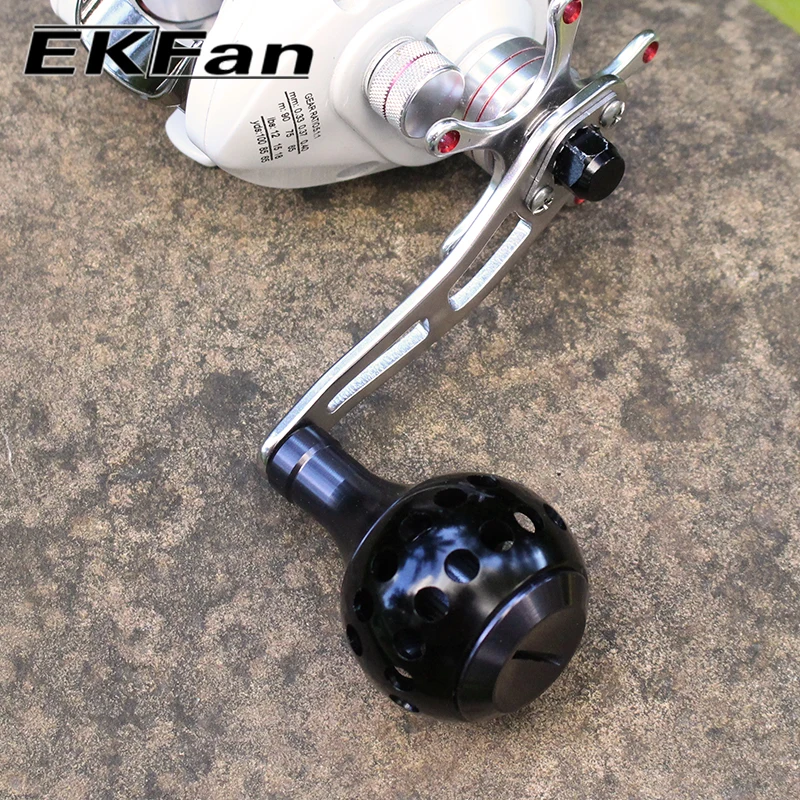 EKFan 35MM Aluminum Alloy Round Fishing Reel Handle Knobs For