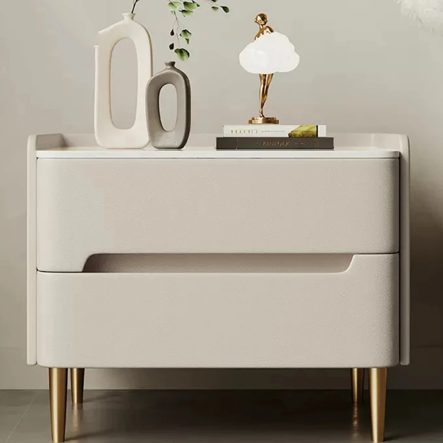 

Американский современный прикроватный столик, прямоугольный минималистичный угловой шкаф для взрослых, тумбочки из массива дерева, белая мебель