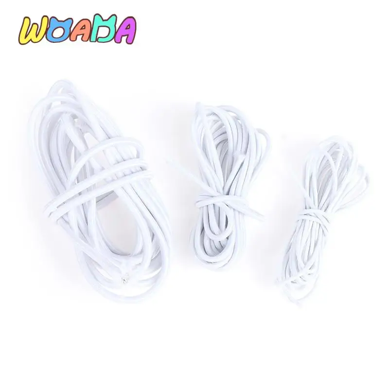 Plush doll accessories doll accessories 3Meter 1mm/1.5mm/2mm/3mm/4mm BJD Assembly Rubber band for Doll Body Assembly Tools Doll accessories