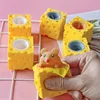 Kawaii Decompression Mouse Cup Pinchers Stress-relieving Pet Cheese Mouse Pinch Fun Stress Ball Vent Squirrel Cup Prank Toy 3