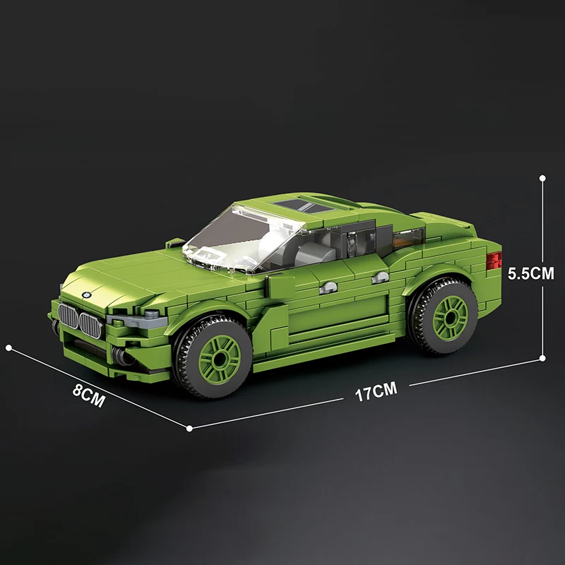 Speed Hypercar Series X6 SUV Car MOC Reobrix 679 High Tech