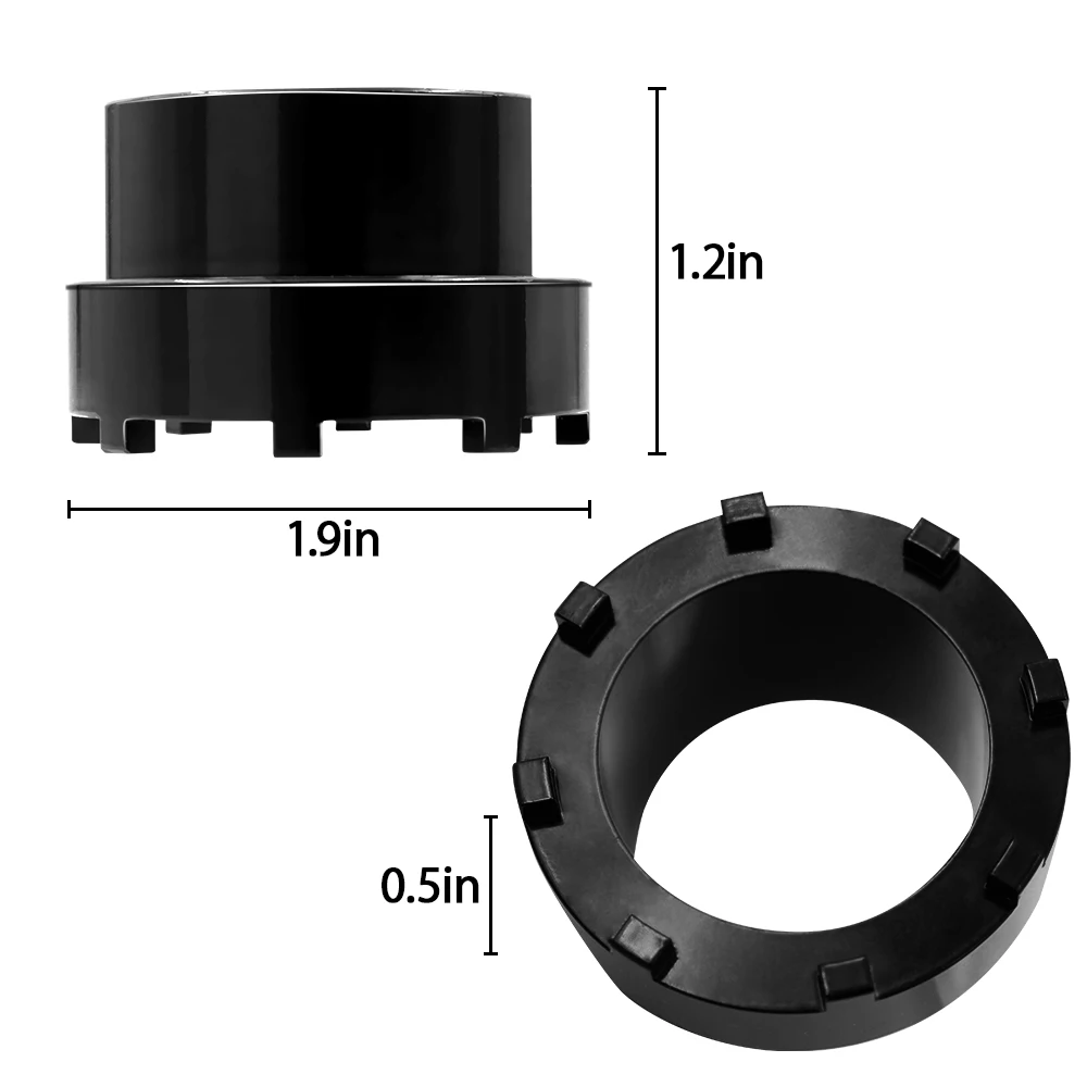 SUPER B Outil 2-en-1 pour démontage roue libre et boîtier de pédalier (BB) VTT Vélo de route Clé de démontage cassette et roue libre Outils de réparation de vélo  18