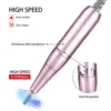 Professional Electric Manicure Machine Stainless Steel Handle 35000RPM Nail Drill Handle Electric Manicure Drill Accessory 5