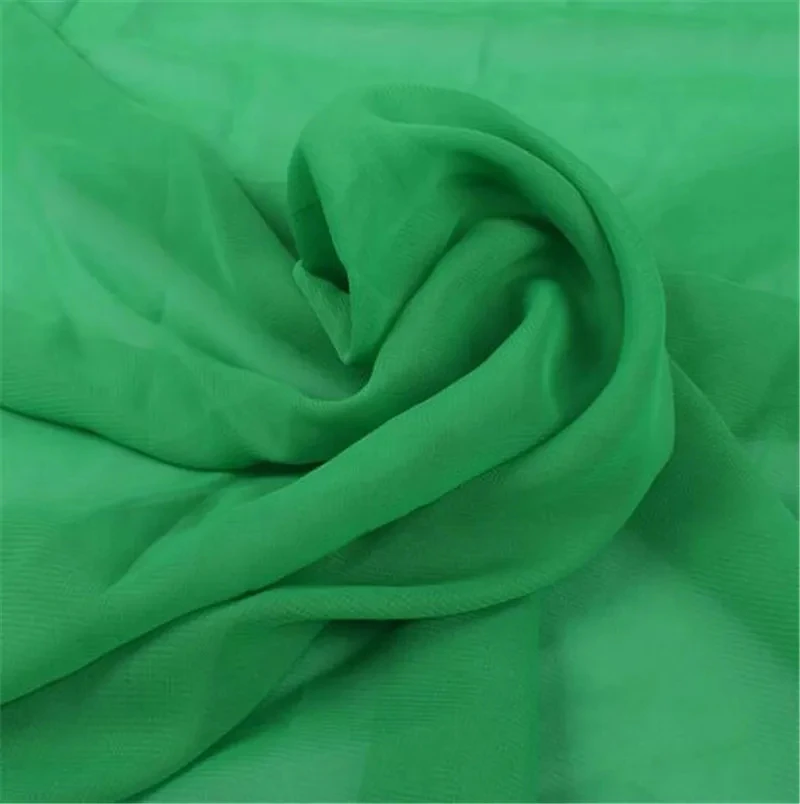 1.5 Meter *1 Meter Chiffon Fabric Sheer Bridal Wedding Dress Lining Fabric Skirt Party Decorator Georgette tulle dress material