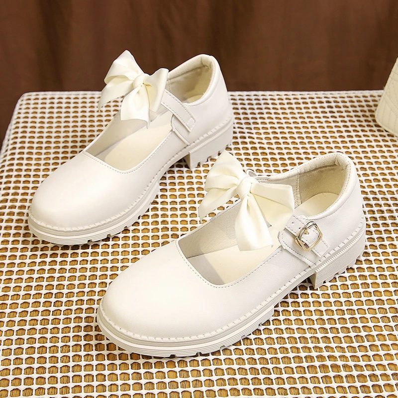 

Mary Jane jk small leather shoes female British style 2022 summer new single shoes college style retro low-heeled women's shoes