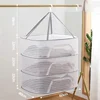 New Multifunctional Drying Basket Fully Enclosed Drying Dried Fish Chili Peppers Outdoor Foldable Drying Net Prevent Mosquitoes 1
